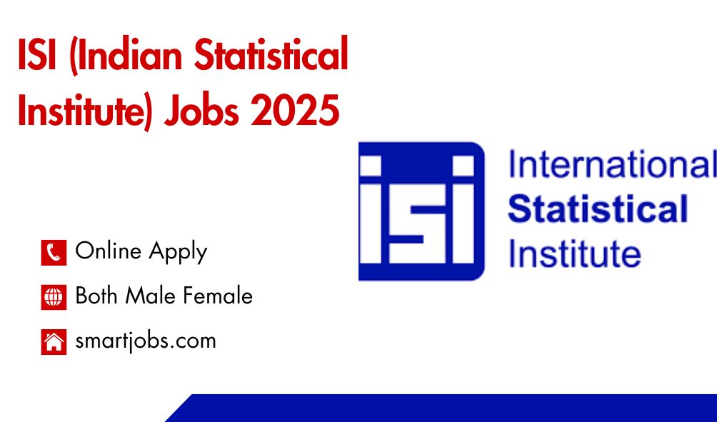 ISI (Indian Statistical Institute) Jobs 2025