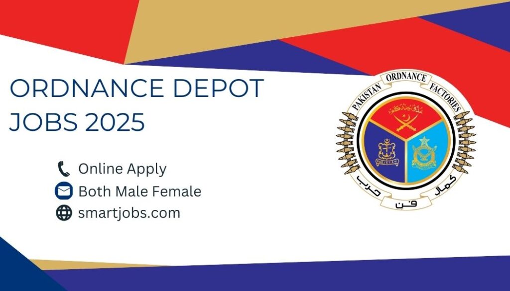 Ordnance Depot Jobs 2025