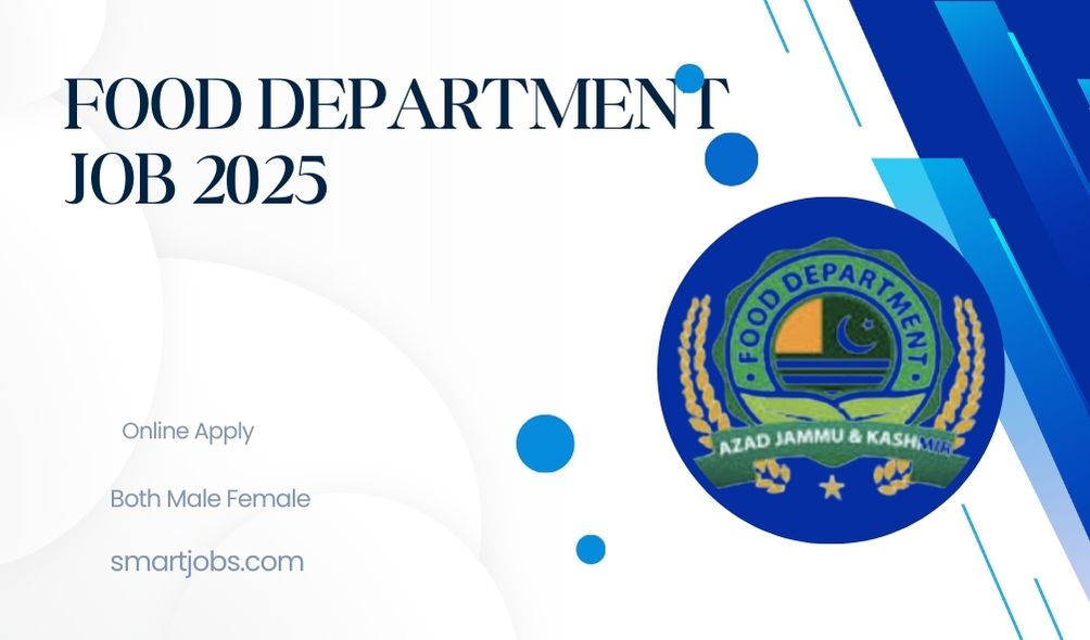 FOOD DEPARTMENT JOB 2025