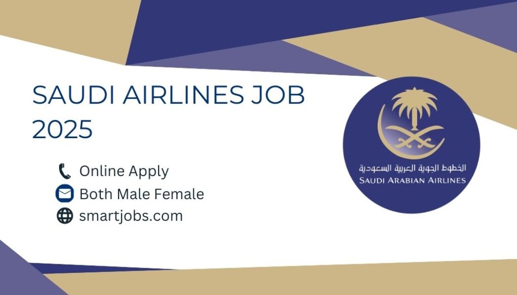 Saudi Airlines Job 2025