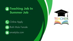 Teaching Job In Summer Job