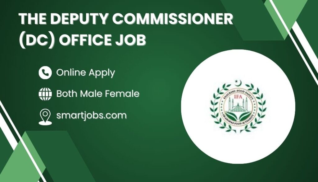 The Deputy Commissioner (DC) Office Job